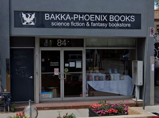 Bakka-Phoenix bookstore at 84 Harbord Street