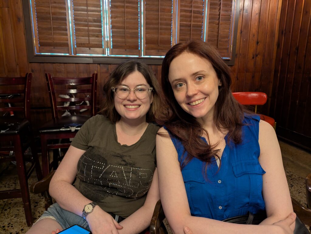 Gillian Secord, author of Buddy Raymond's No Bull-Shit Guide to Drone Hunting, and A.M. Todd, author of City of Sensors