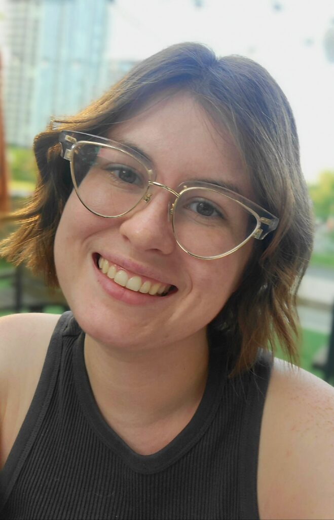 An image of Gillian Secord, author of the Aurora Finalist, love song of house and lake.